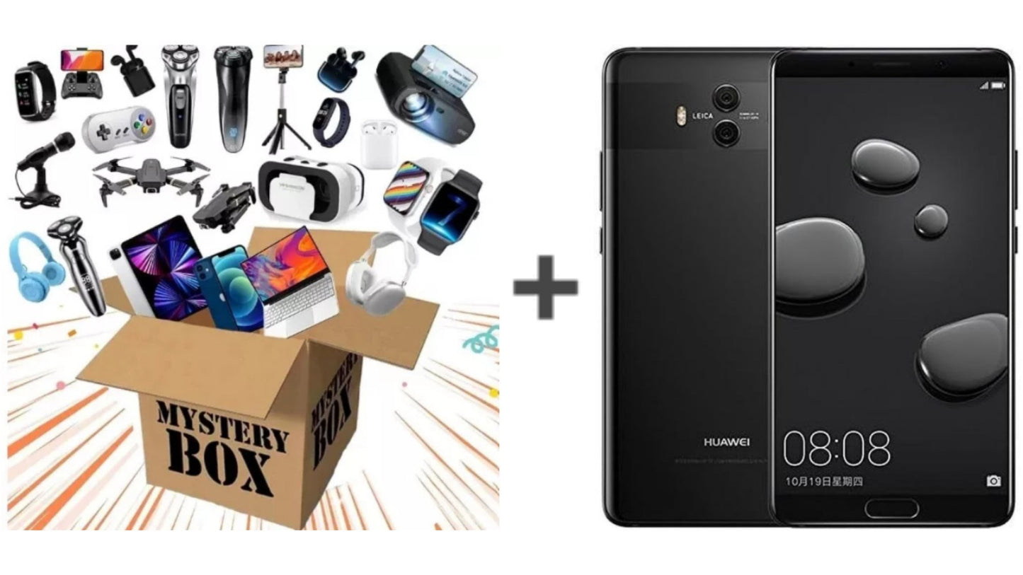 Oferta MOVIL + caja sorpresa valorado 50€ mínimo con Huawei Mate 10 NUEVO Smartphone 64GB, 4GB RAM negro