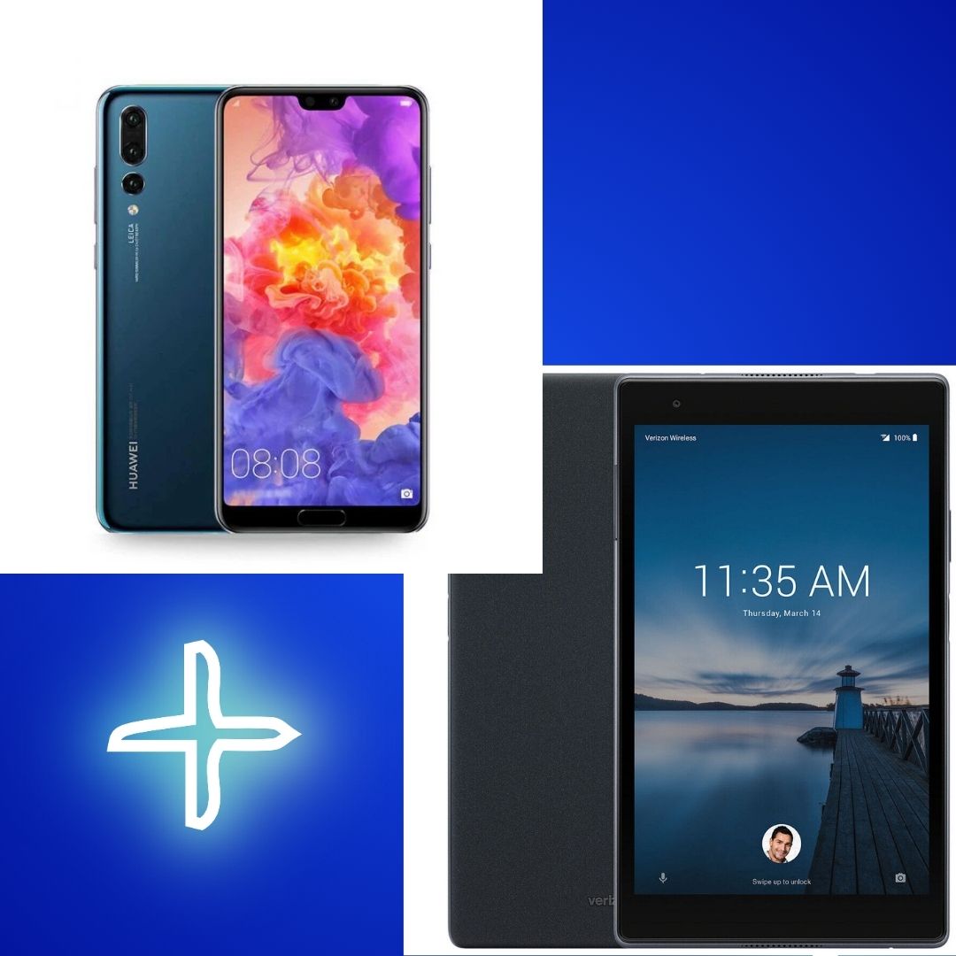 PACK TIKTOK LIVE Huawei P20 pro NUEVO de 128GB+TABLET LENOVO USADA 4 8 PULGADAS DE REGALO