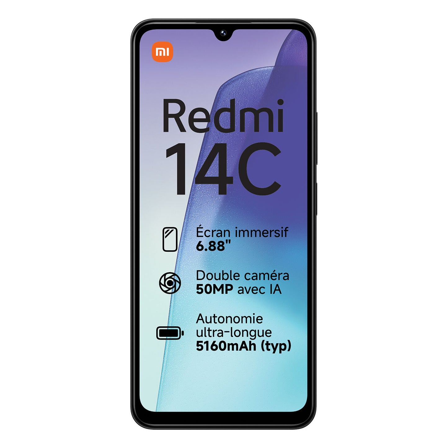Móvil Xiaomi Redmi 14C 6/128GB Negro Libre