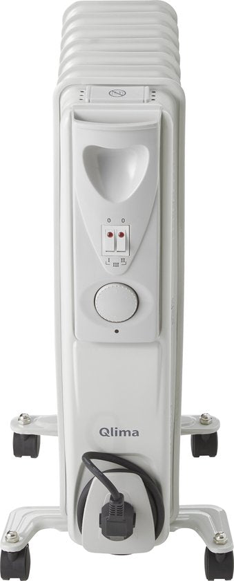 Qlima Eor2015 Calefactor Interior Blanco 1500 W Radiador Aceite Eléctrico