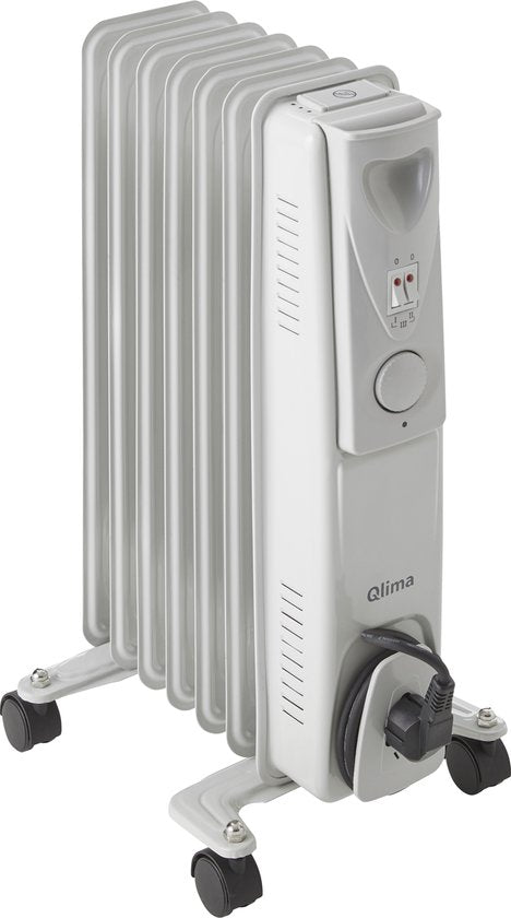 Qlima Eor2015 Calefactor Interior Blanco 1500 W Radiador Aceite Eléctrico