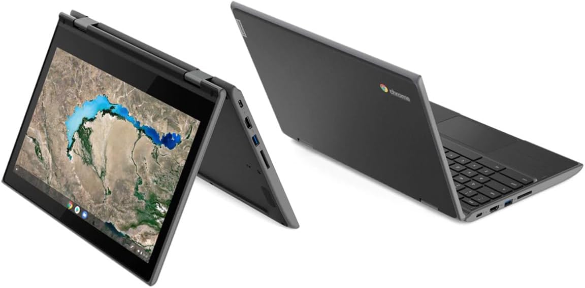 Portatil usado Lenovo Chromebook (2.ª generación): 32gb 4 ram portátil convertible de 11,6" FHD táctil (Intel Celeron N4120, 4 GB de RAM