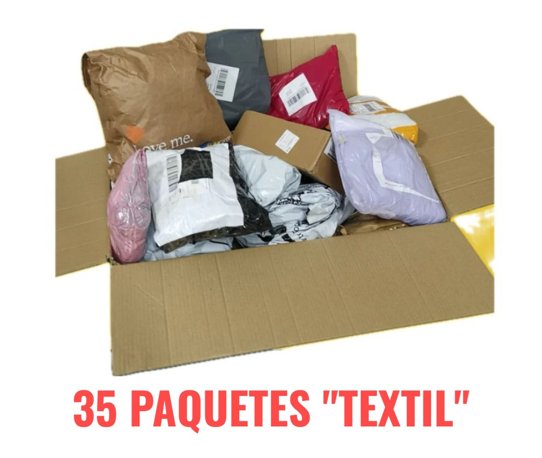 Pack 35 Paquetes Sorpresa Textil