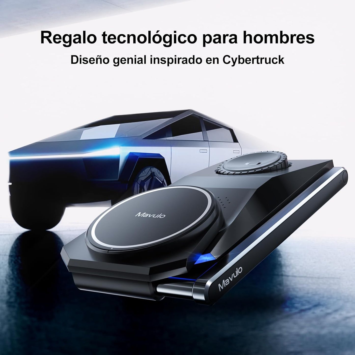 Cargador iPhone Carga Rapida Inalambrico,3 en 1 para Apple mag-Safe Cargador Inalámbrico para iPhone 16 15 14 13, Soporte de Carga inalámbrico para Apple Watch, AirPods con LED y Adaptador