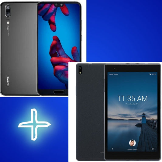 PACK TIKTOK LIVE  Huawei P20 NUEVO de 128GB+TABLET LENOVO 4 8 PULGADAS DE REGALO