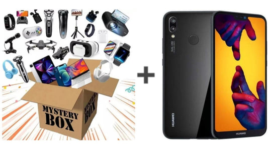 Oferta MOVIL + caja sorpresa valorado 50€ mínimo con Huawei NUEVO P20 Lite 64 GB/4 GB  Smartphone - Midnight Black - negro