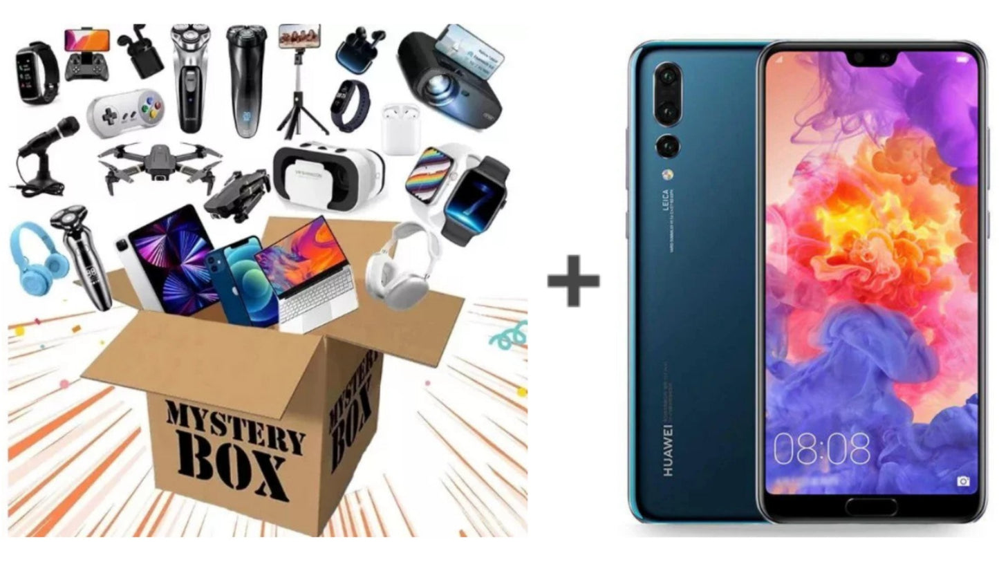 Oferta MOVIL + caja sorpresa valorado 50€ mínimo con Huawei P20 Pro NUEVO 128GB