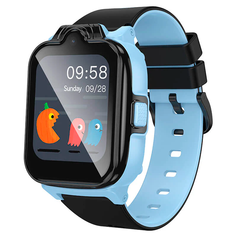 Reloj Smartwatch Para Niños Camara Sos Gps Hoco Y104 4g  elige el color AZUL , ROSA O NEGRO