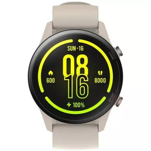 Reloj inteligente original Smartwatch Xiaomi Mi WATCH Pantalla 1.39" AMOLED Blanco Abierto sin usar