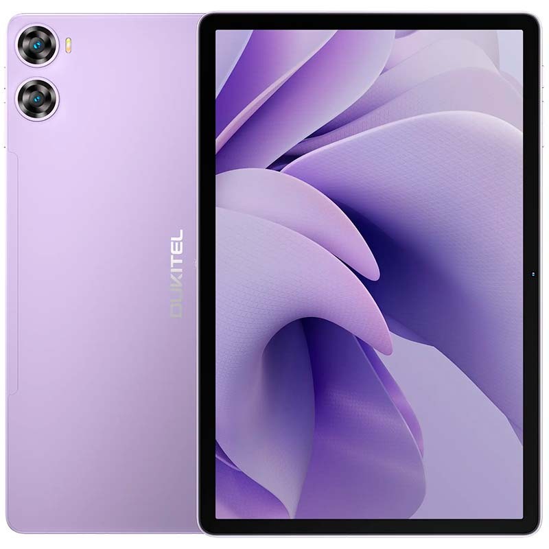 OUKITEL OT9 Android 14 WiFi Tablet 11 Pulgadas 16GB + 128GB(1TB TF) Gaming Tableta Batería 8000mAh COLOR MORADO