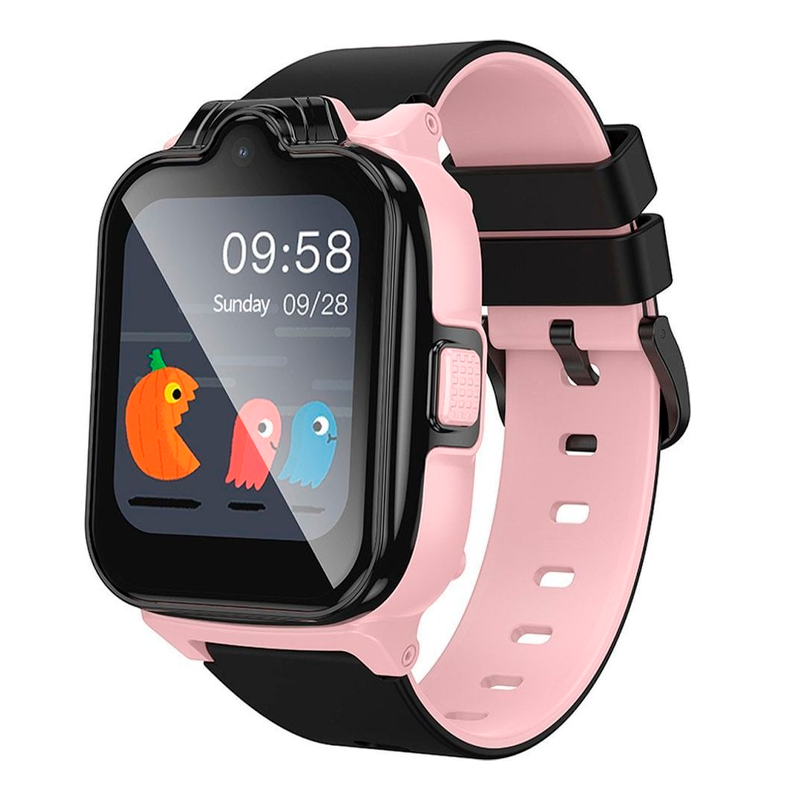 Reloj Smartwatch Para Niños Camara Sos Gps Hoco Y104 4g  elige el color AZUL , ROSA O NEGRO