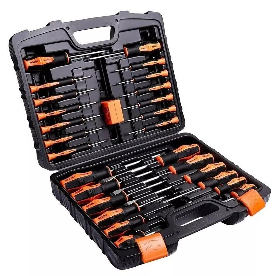 TACKLIFE TLHSS1B Juego de destornilladores magnéticos , 27 piezas